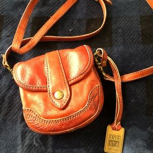 Red Frye purse